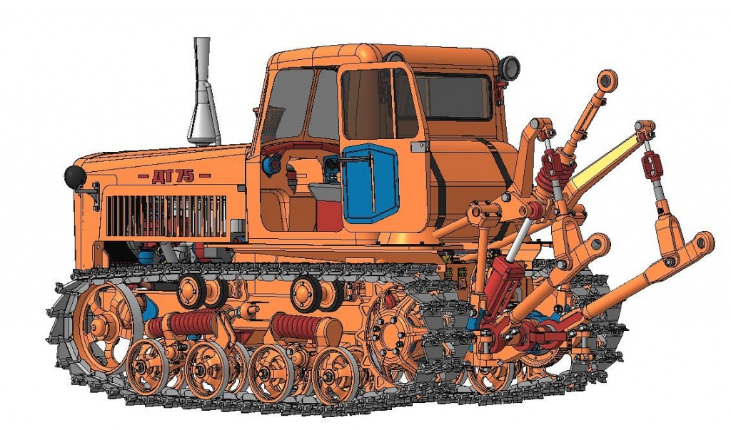 устройство ДТ-75