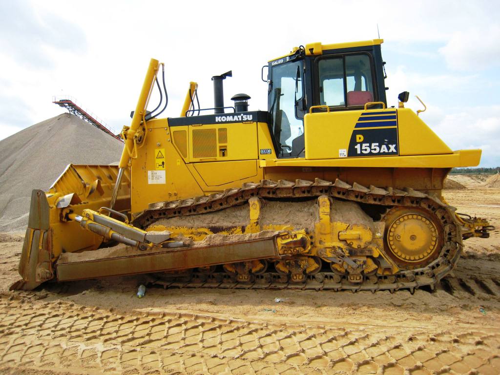 гусеницы komatsu